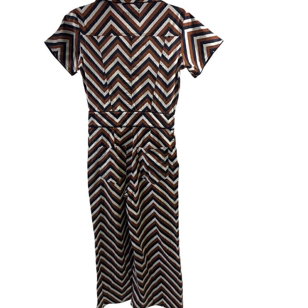 Never a Wallflower NWT Geometric Print Jumpsuit Size XS - Picture 2 of 11